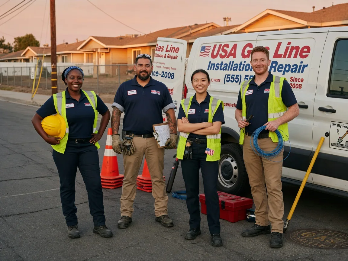 Gas Line Installation company in Sloan, NV
